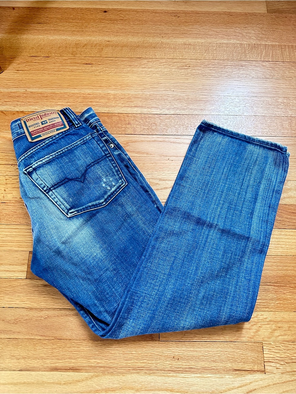 Vintage Diesel Industry Kratt Jeans Y2K Made Italy 30x29 2001